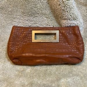 Great leather Michael Kors clutch.